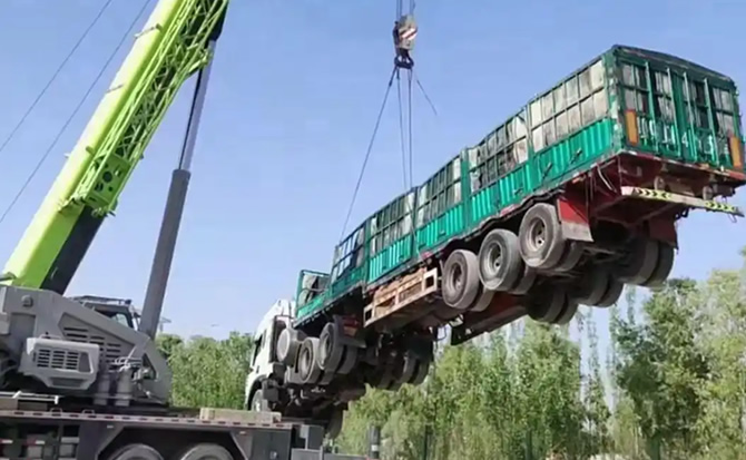 衡南道路脱困救援案例